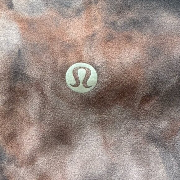 NWT Lululemon Align Crop 23" Diamond Dye in Diamond Dye Graphite Grey Pink Sz 10 - Picture 12 of 13
